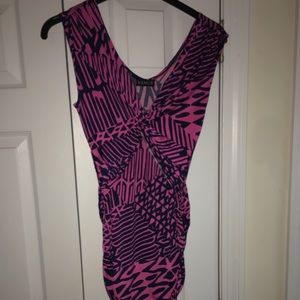 Spandex, ruched summer dress